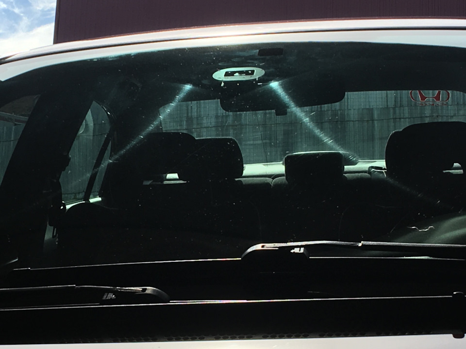 Полировка лобового стекла. Оксид церия — Honda Civic 4D (8G), 1,8 л ...