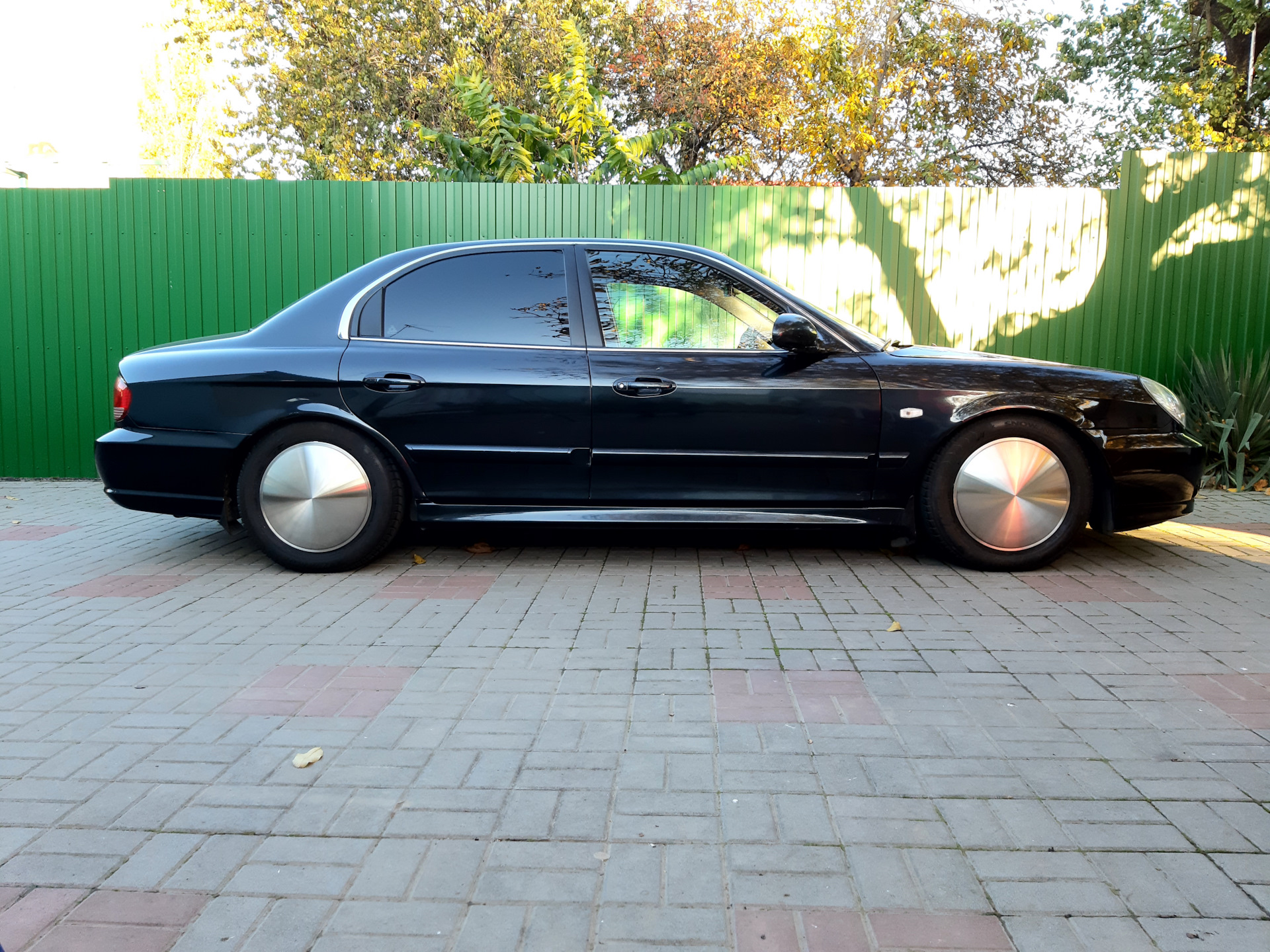 Колпаки Cobra Style. — Hyundai Sonata IV (EF), 2,7 л, 2006 года | колёсные  диски | DRIVE2