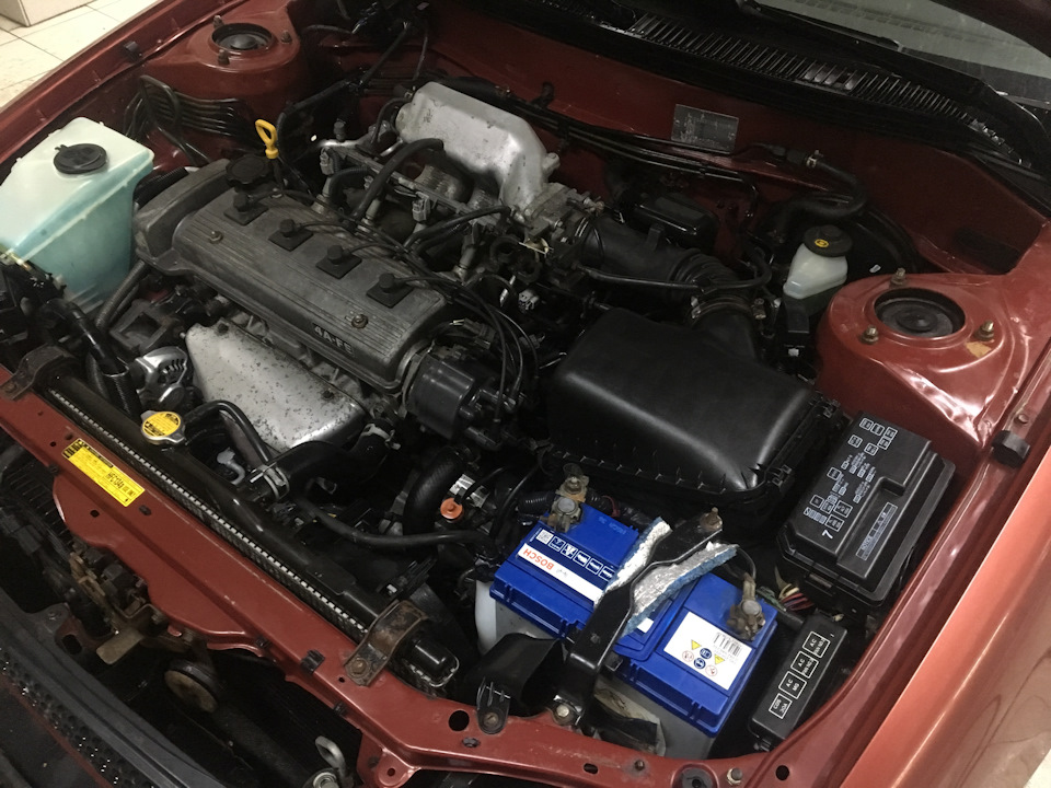 Мойка двигателя паром Toyota Corolla — PlanetGV на DRIVE2