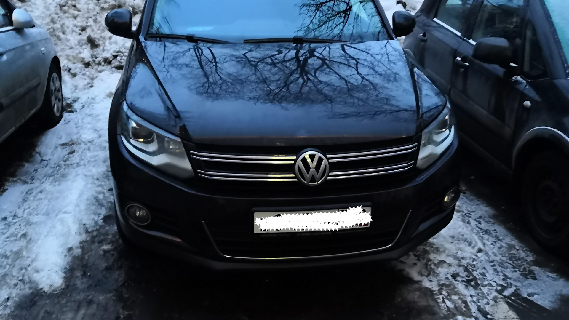 Volkswagen Tiguan (1G) 2.0 бензиновый 2013 | 2.0, полный, на коже на DRIVE2