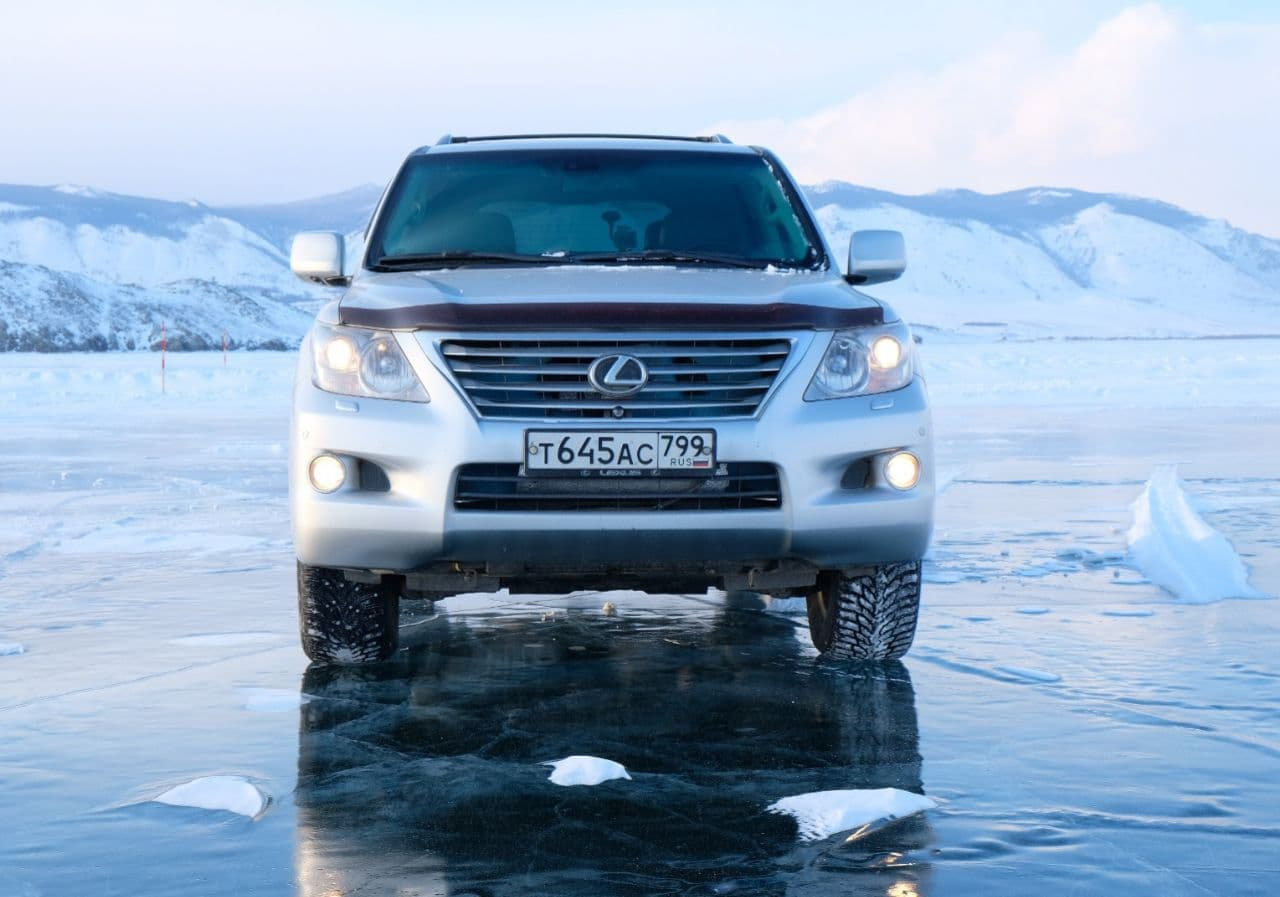 Зимний Байкал 2021 — Lexus LX (URJ200/URJ201), 5,7 л, 2008 года |  путешествие | DRIVE2