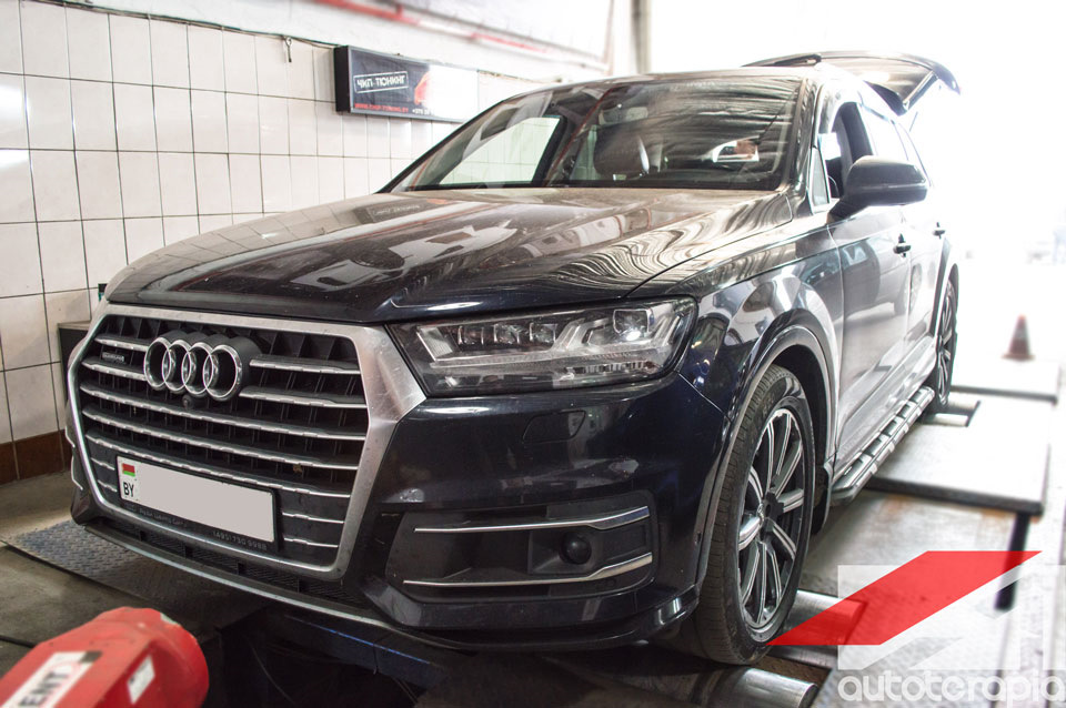 Чип-тюнинг: Audi Q7 4M 3.0TDI — Автотерапия на DRIVE2