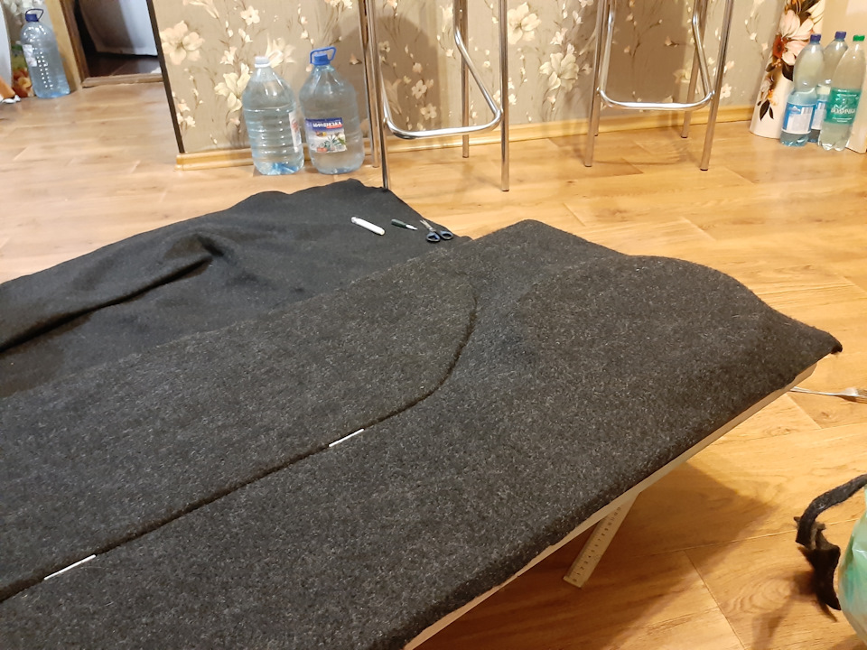 Оклейка задней полки карпетом — ЗАЗ 1102, 1,1 л., 1989 года | стайлинг ...