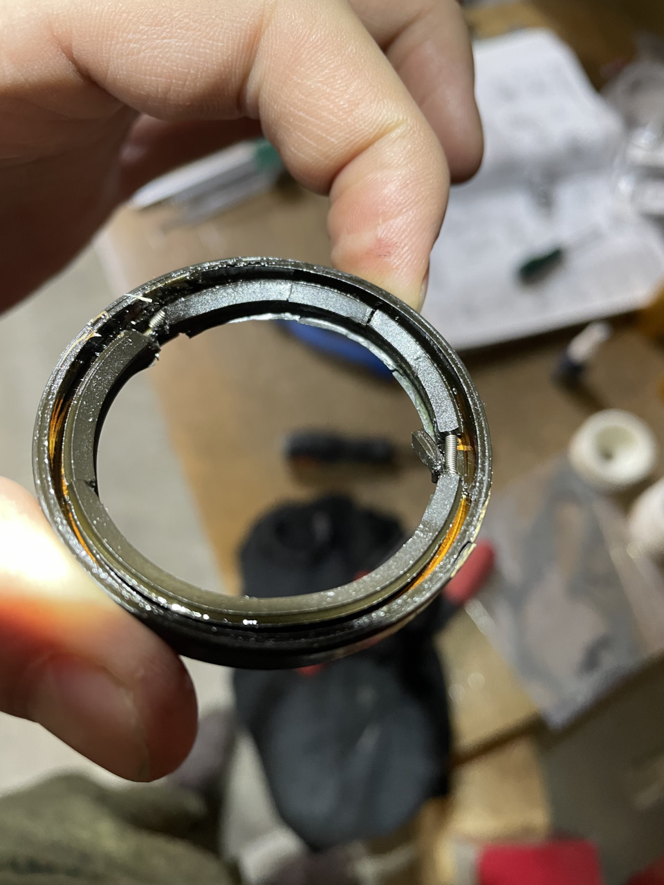 Замера комплекта ГРМ 1jz-ge vvti — Toyota Crown (S170), 2,5 л, 2002 ...