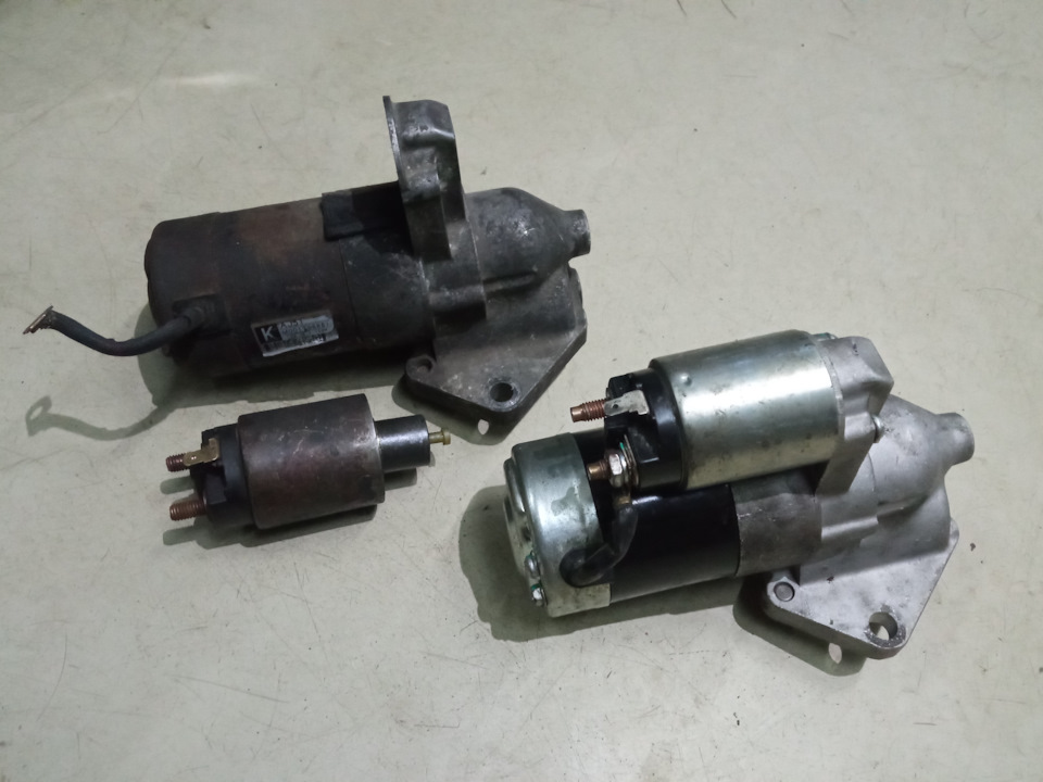 Замена стартера без слива антифриза — Mazda MPV II, 3 л, 2002 года ...