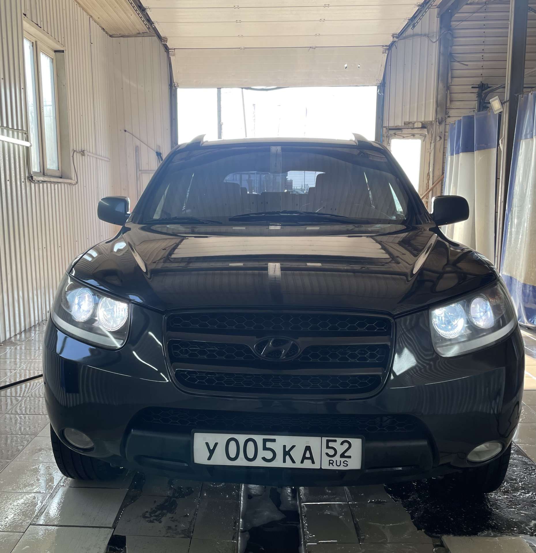 Антихром на Santafe 2 — DRIVE2
