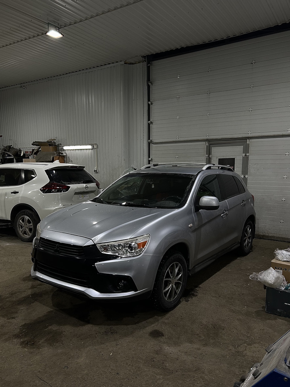 Бампер от рестайлинга — Mitsubishi ASX, 1,6 л, 2012 года | стайлинг ...