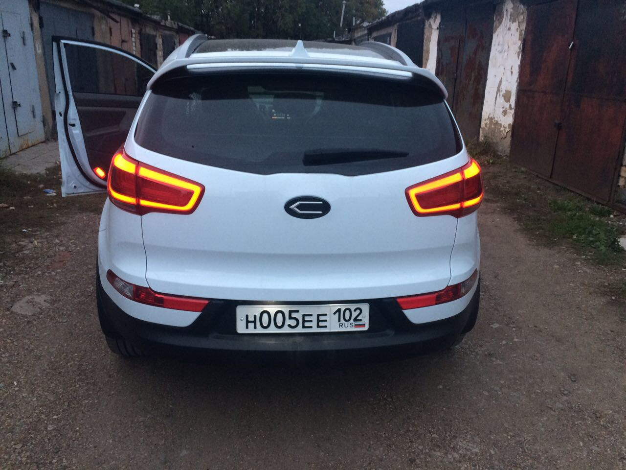 kia sportage 3 задние фонари