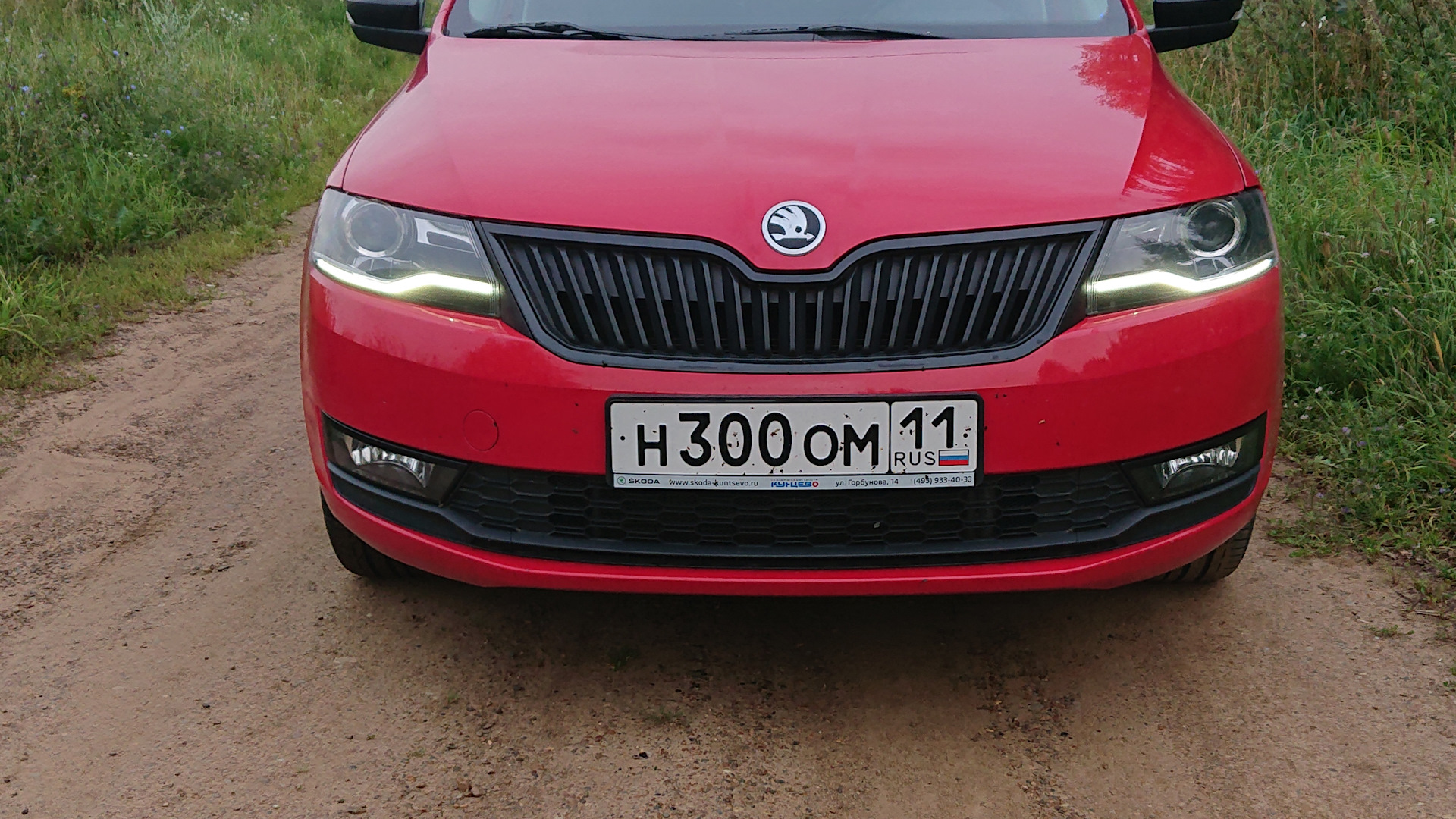 Skoda Rapid (1G) 1.6 бензиновый 2018 | Black on the Red на DRIVE2