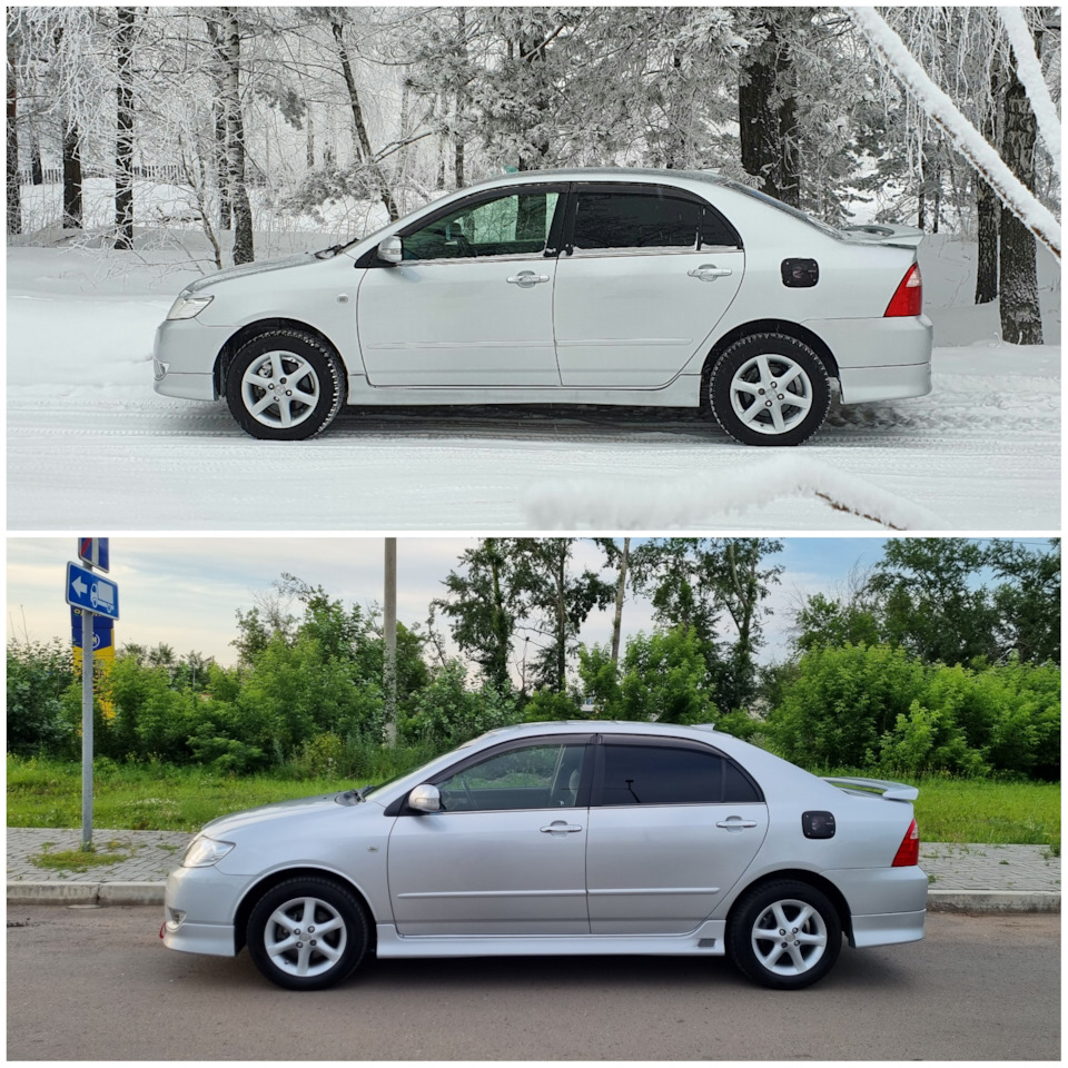 Обслуживание подвески ✓ — Toyota Corolla (120), 1,5 л, 2006 года | плановое  ТО | DRIVE2