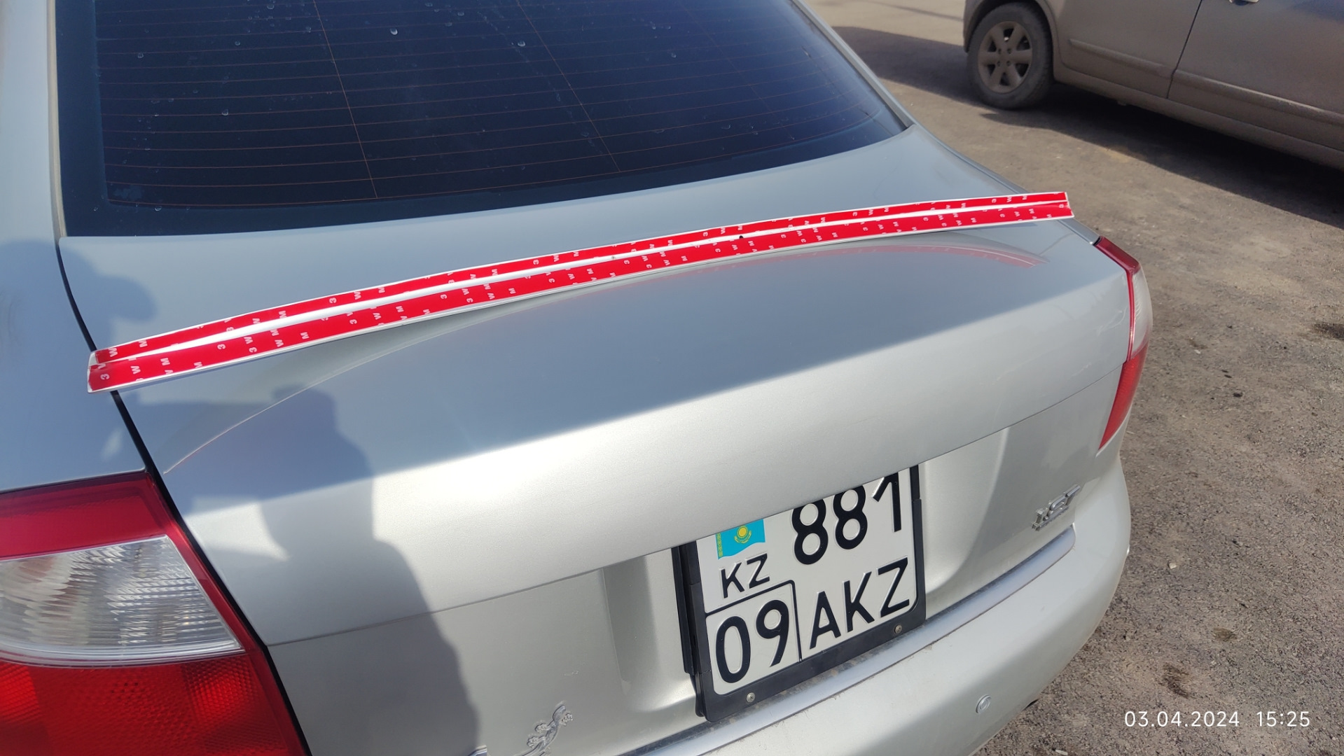 Спойлер — Audi A4 (B6), 1,8 л, 2003 года | стайлинг | DRIVE2