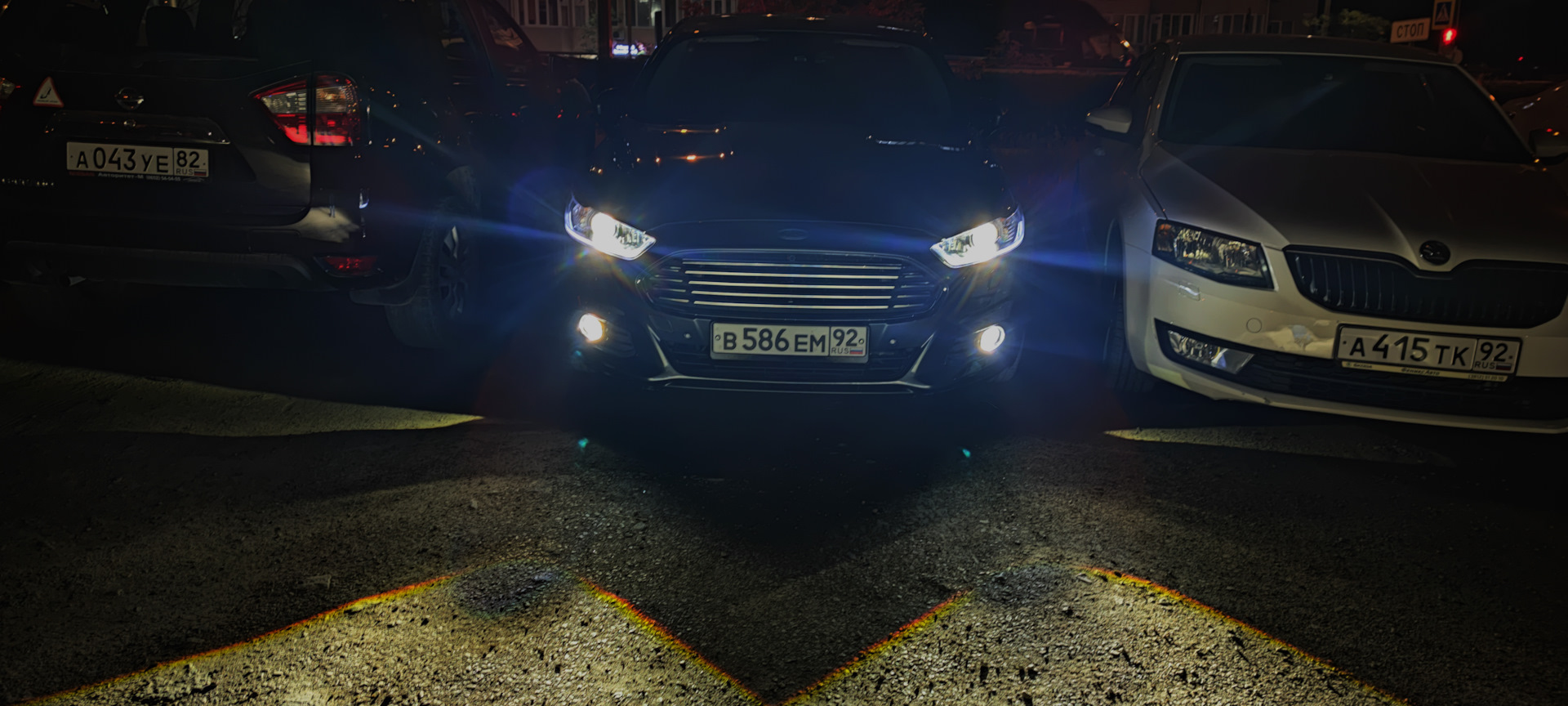 6. Установка BiLED вместо галогенок — Ford Mondeo V, 2,5 л, 2015 года ...