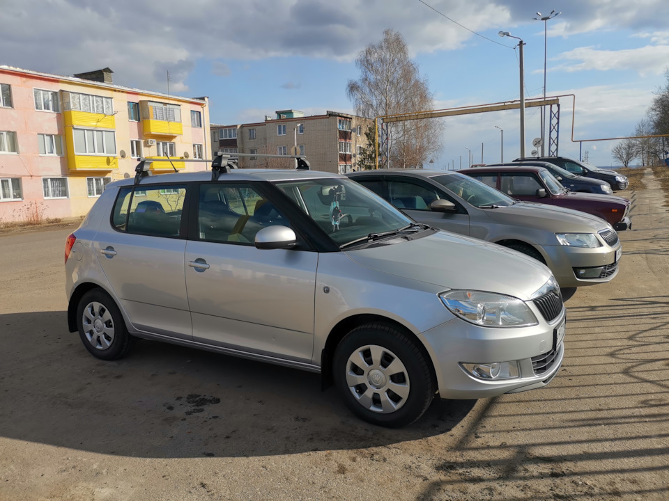 Новые колеса — Skoda Fabia Mk2, 1,2 л, 2013 года | шины | DRIVE2