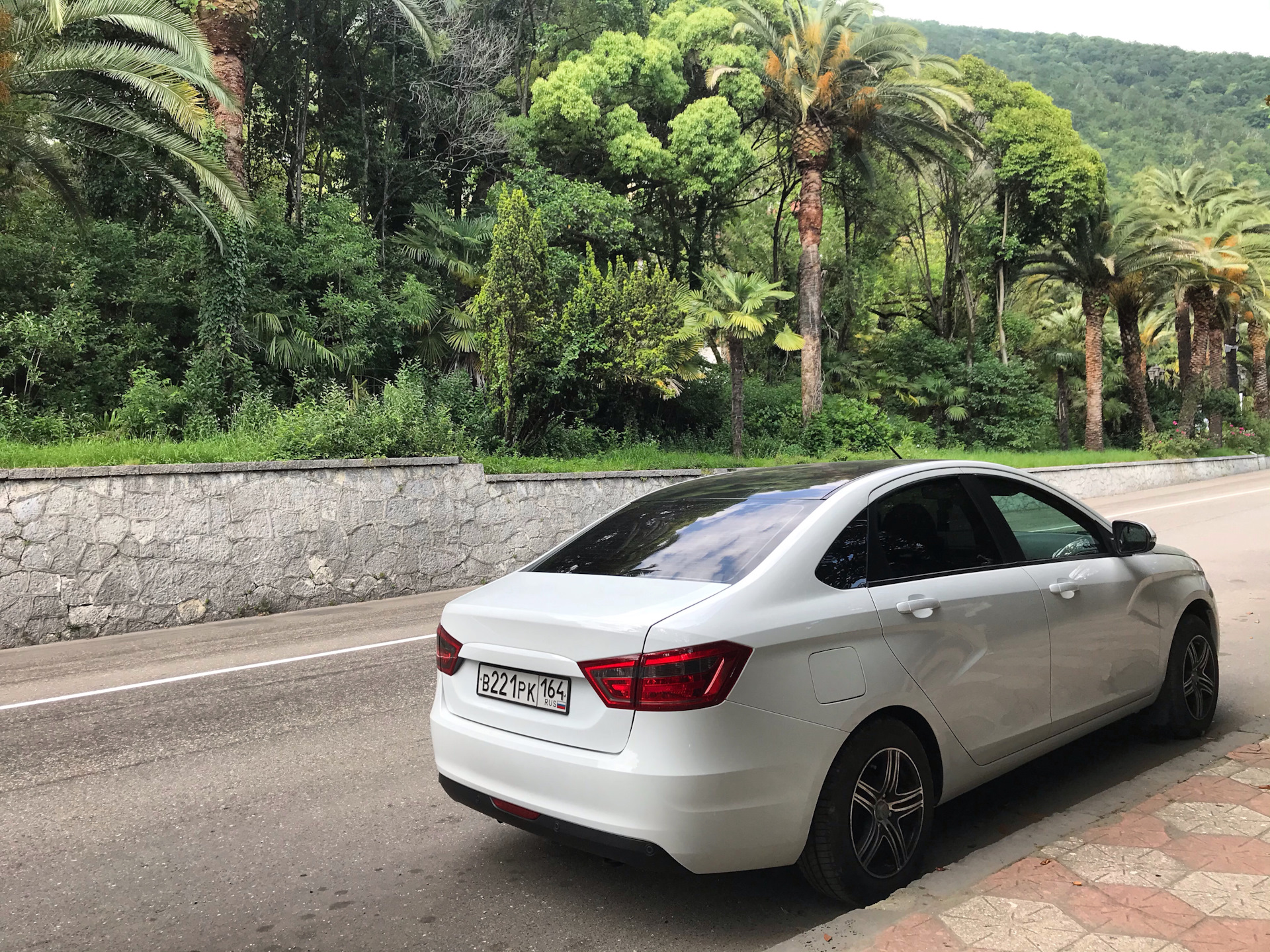 Энгельс-Абхазия 1500 км — Lada Vesta, 1,6 л, 2019 года | путешествие |  DRIVE2