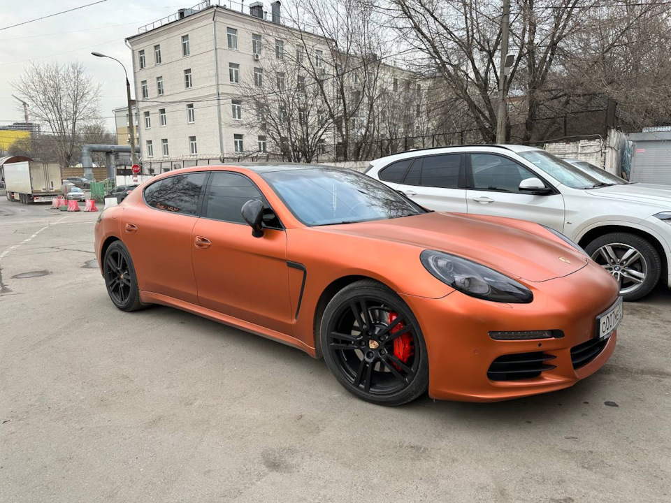 [17] Легкая тонировка — Porsche Panamera (1G) 970, 3 л, 2013 года ...