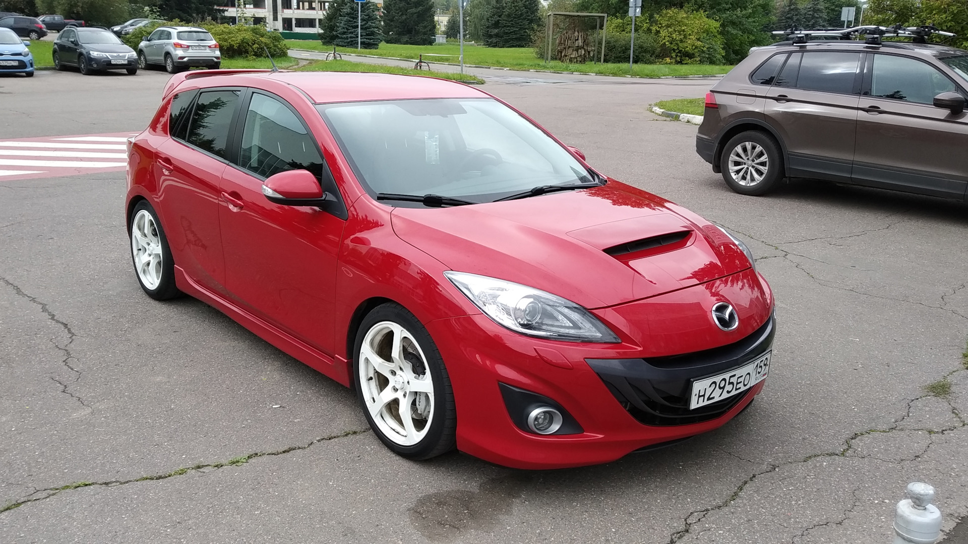 Mazda 3 MPS бирюзовая