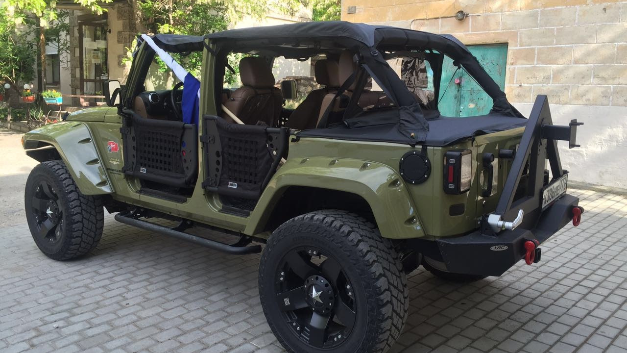 Jeep Wrangler 2 Door без крыши