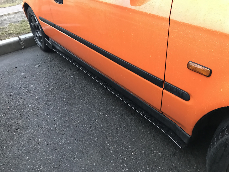 Сделали пороги — Honda Civic Hatchback (6G), 1,8 л, 1998 года ...