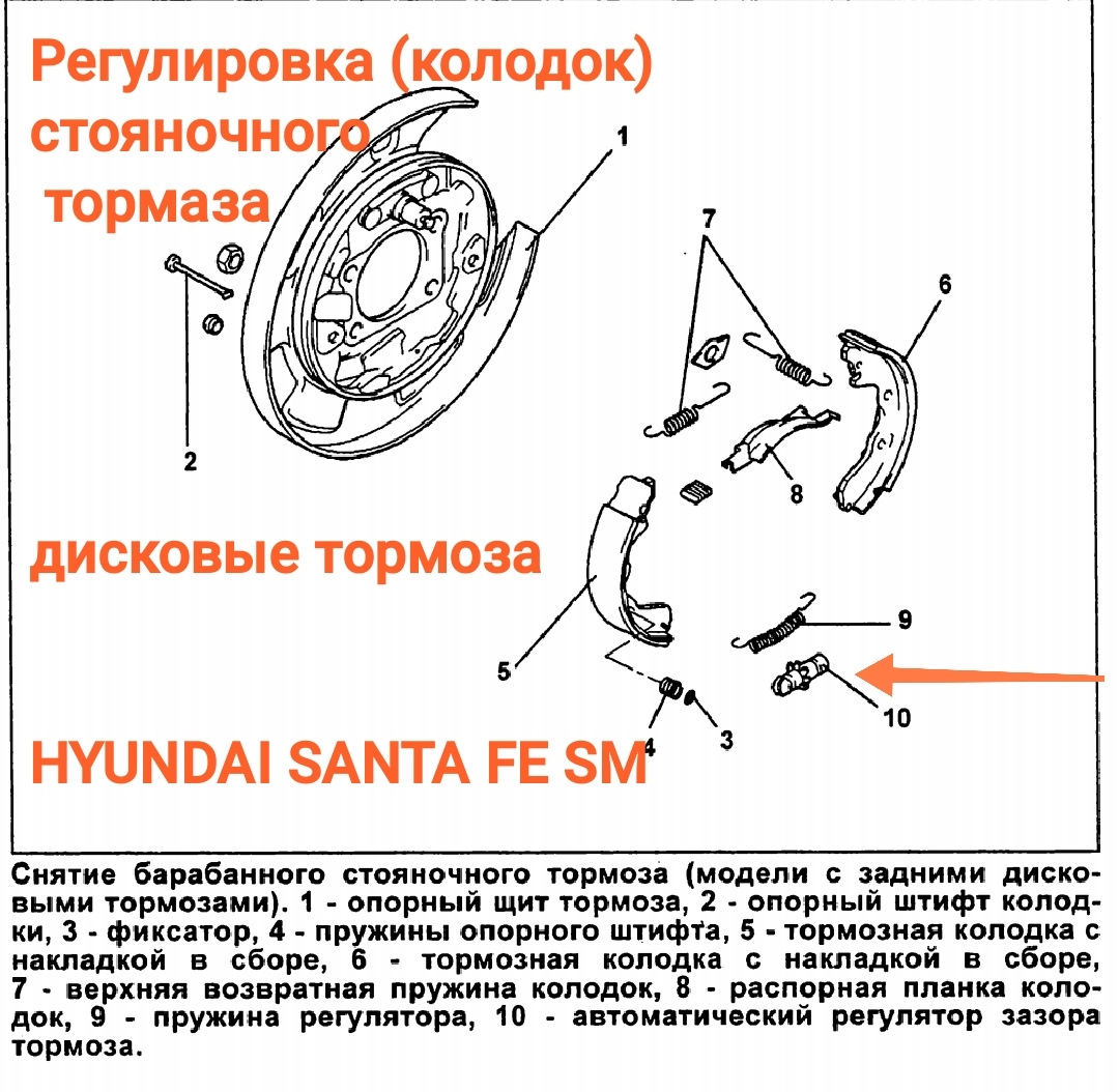 🚜Регулировка тормозных колодок стояночного тормоза (дисковые тормоза ...