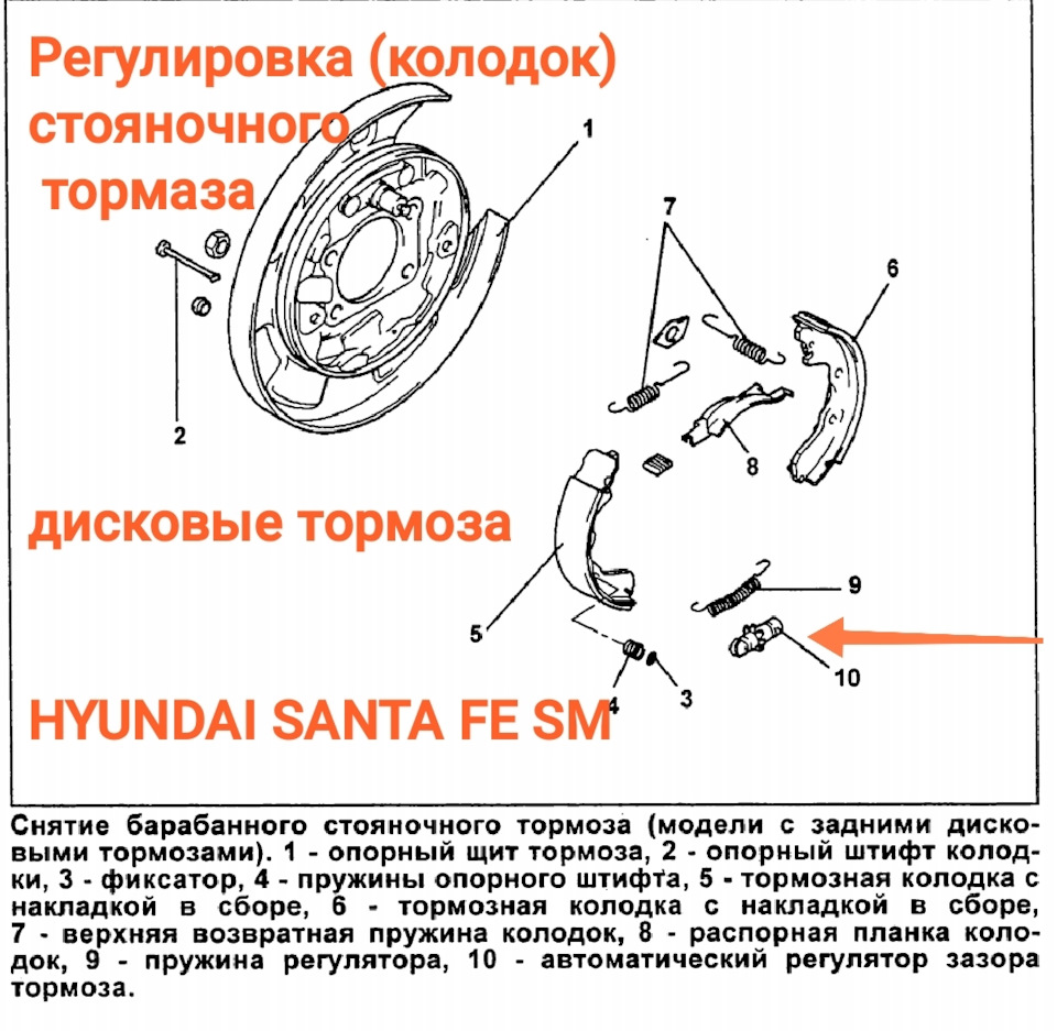 🚜Регулировка тормозных колодок стояночного тормоза (дисковые тормоза ...