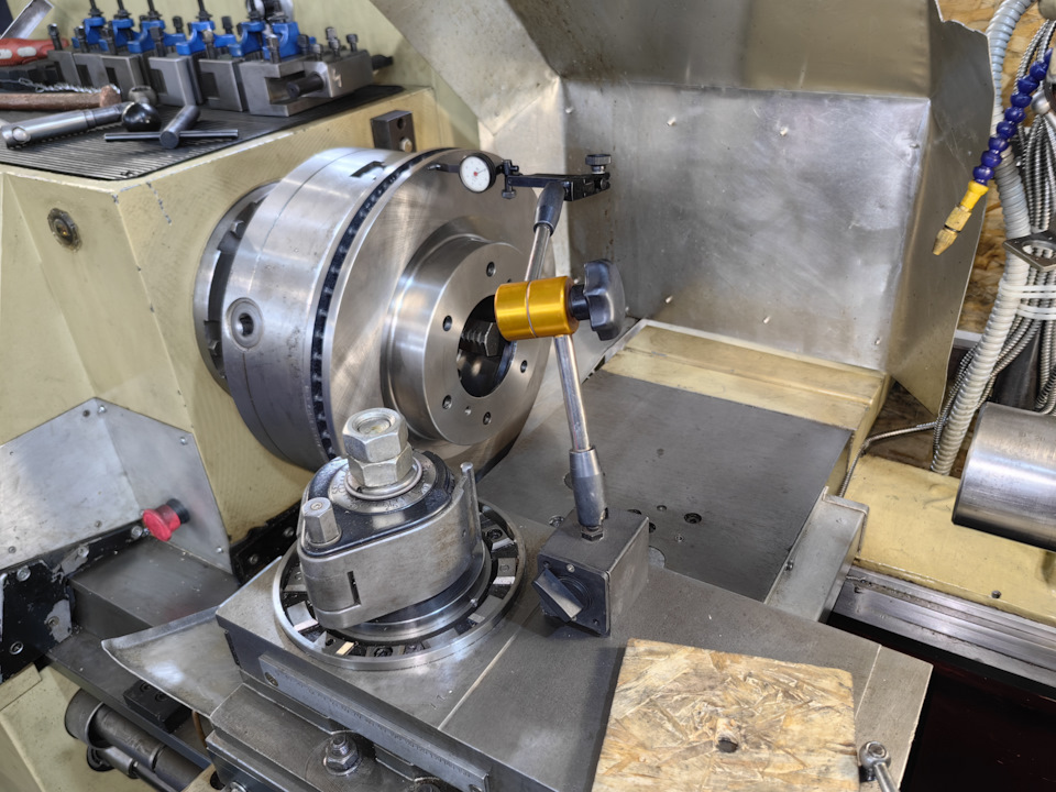 Проточка и балансировка тормозных дисков — Mitsubishi Pajero (4G), 3,8 ...