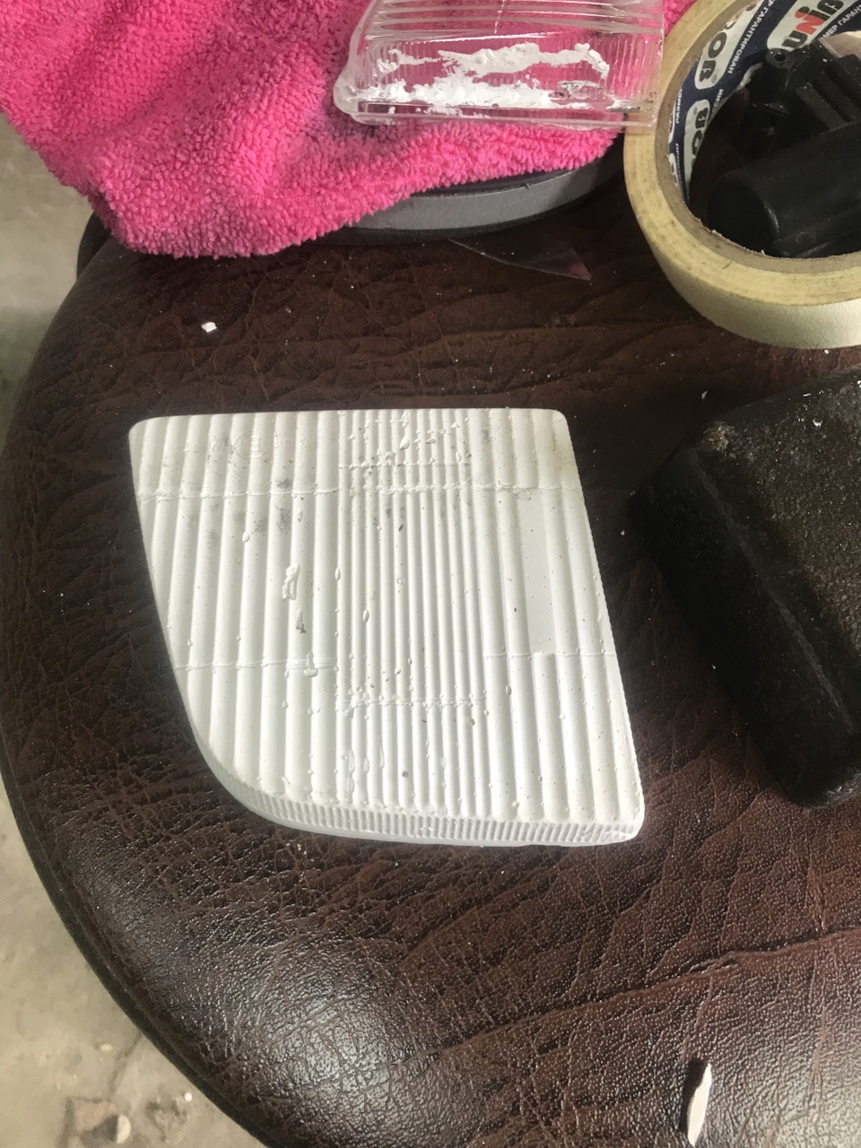 Самодельные противотуманные фары в бампер e500 из оргстекла. — Mercedes ...