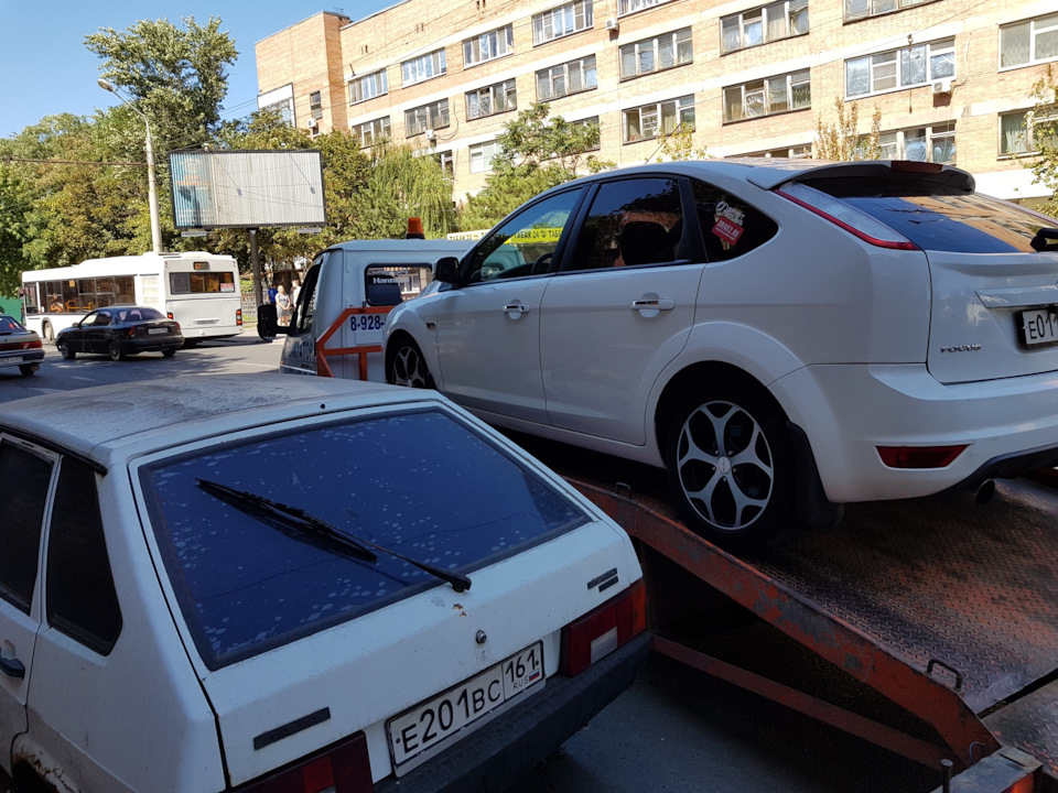 Форд не подвел, стабильно ломаемся)) — Ford Focus II Hatchback, 2,5 л ...