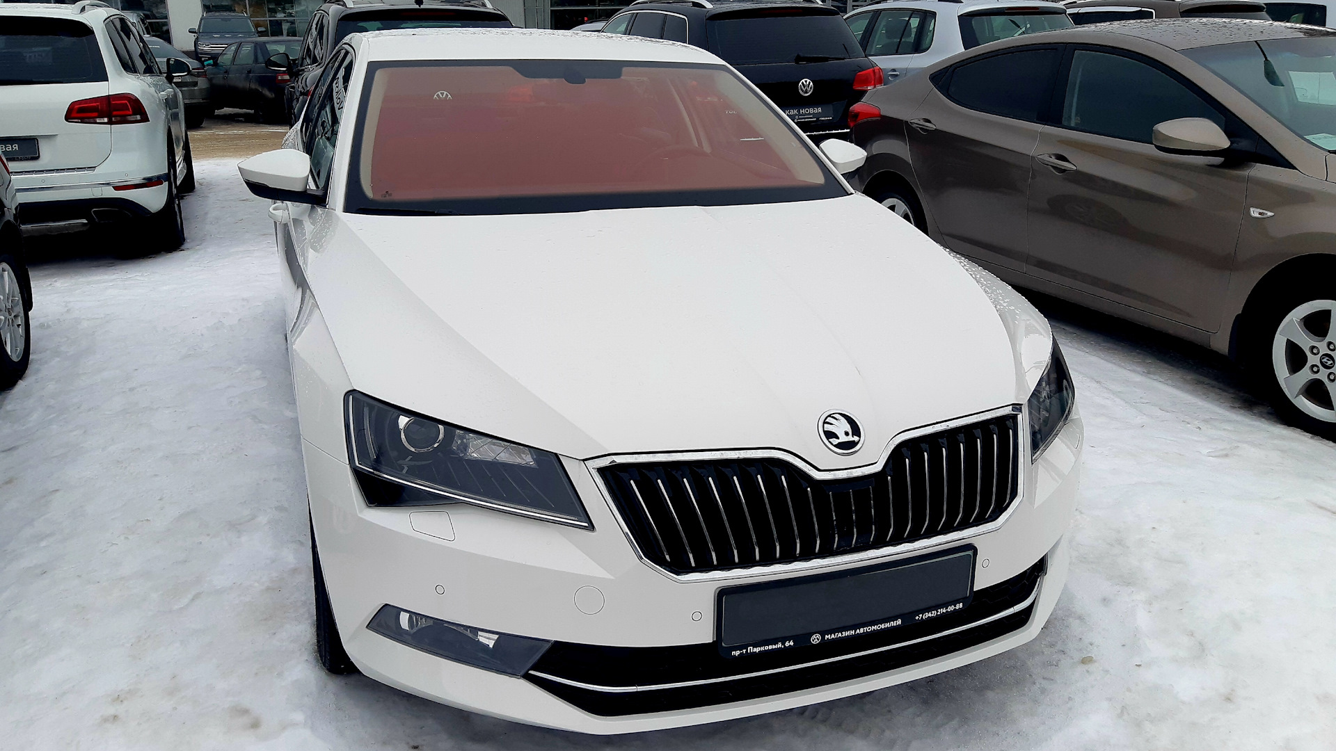 Skoda Superb Mk3 1.4 бензиновый 2018 | Candy White на DRIVE2