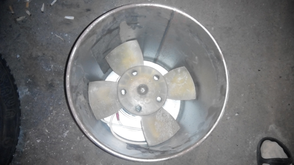 Канальная вытяжка — из того что есть под руками))) — DRIVE2