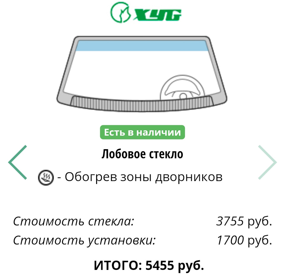 Лобовое стекло с обогревом skoda superb