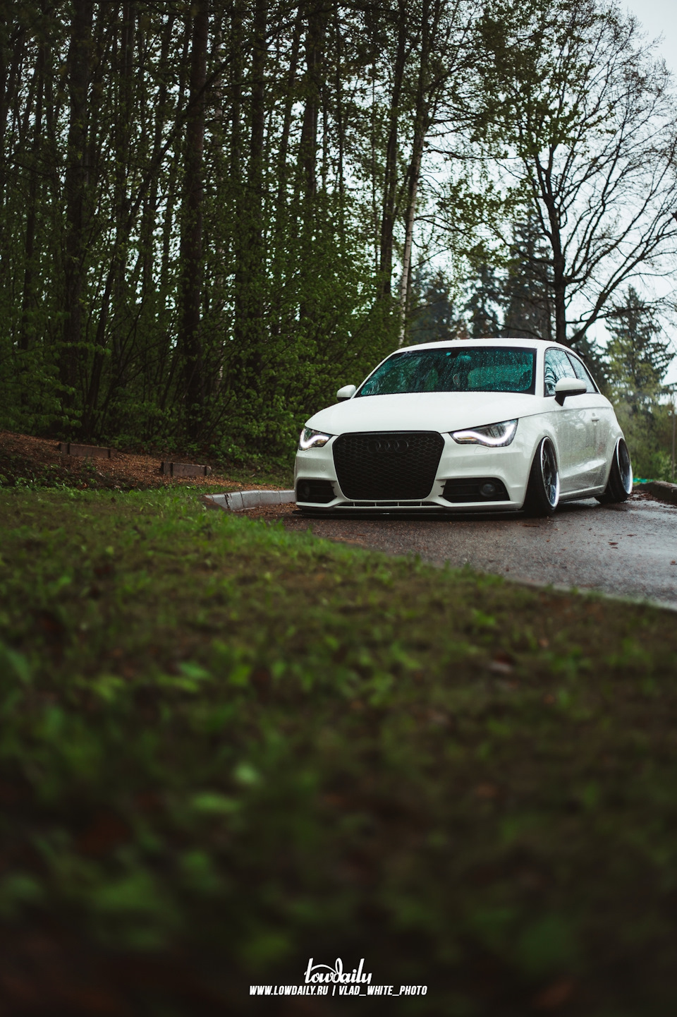 Audi A1 — Bagged — Сообщество «Lowdaily» на DRIVE2