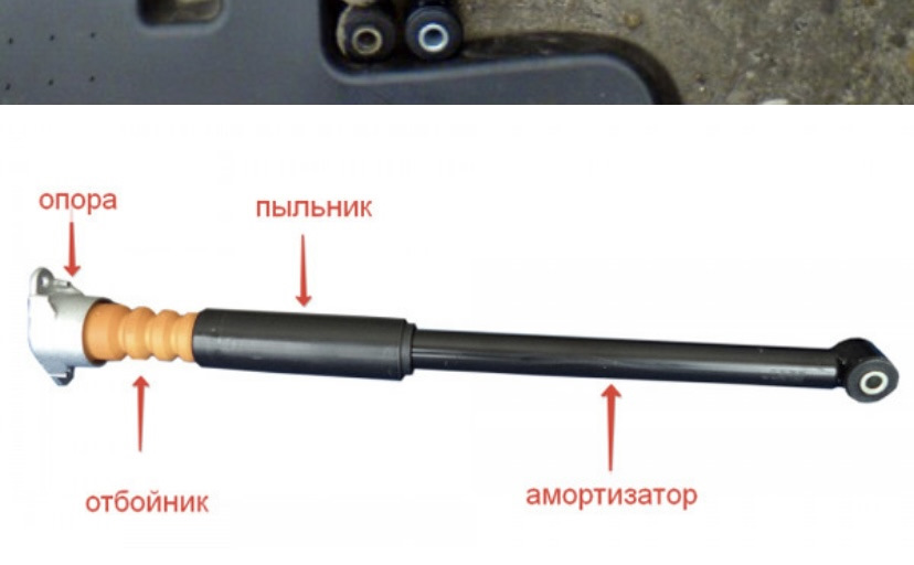 Как поменять на форд фокус задние амортизаторы