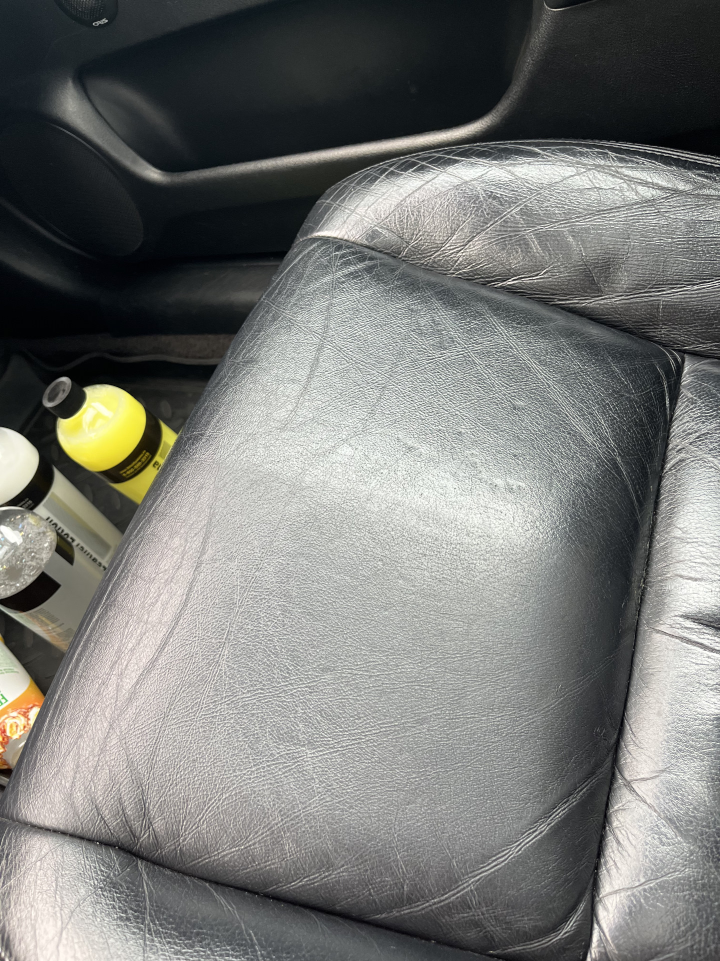 Чистка кожаных сидений — Honda Accord (7G), 2,4 л, 2007 года | своими ...