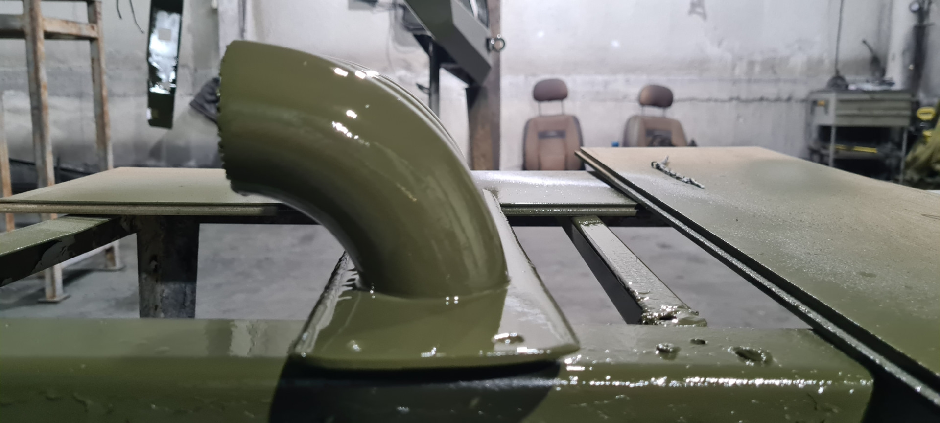 Доработка воздухозаборника печки салона — УАЗ 31512, 4,2 л, 1992 года ...