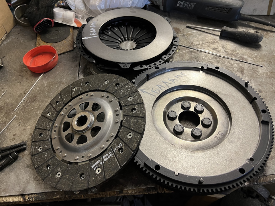 Усиленное сцепление от Skitalec — Volkswagen Golf Mk4, 1,9 л, 1999 года ...