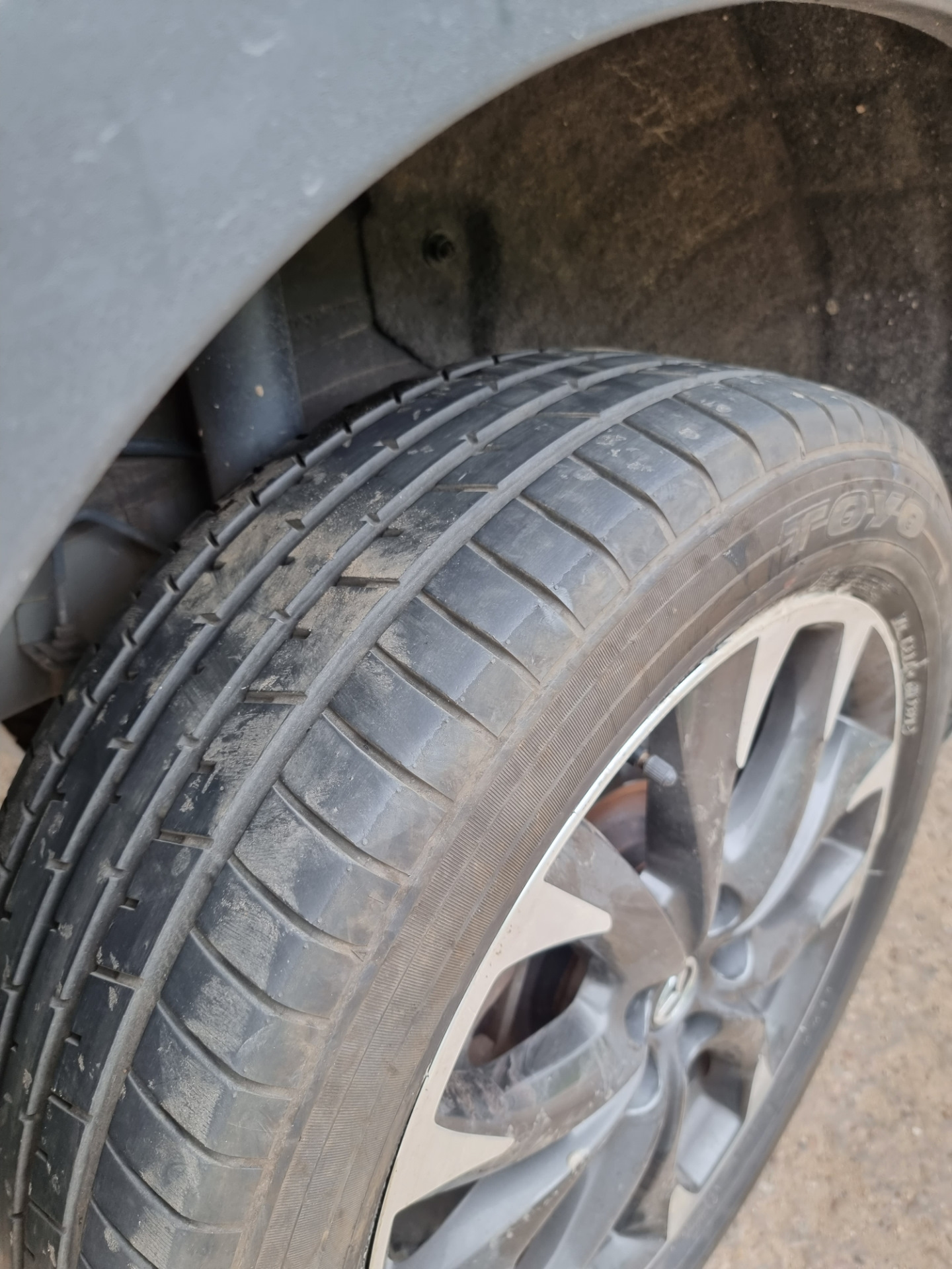 Летняя резина toyo 225/55 R19 — Mazda CX-5 (1G), 2 л, 2016 года | шины ...