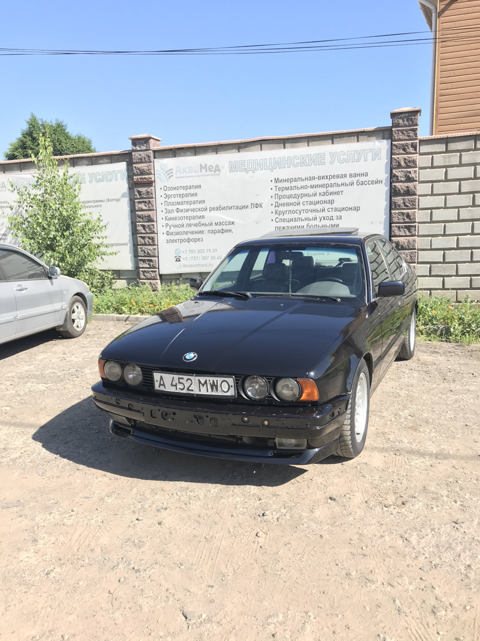 Итог покраски бамперов — BMW 5 series (E34), 2,5 л, 1991 года | рейтинг и  продвижение | DRIVE2