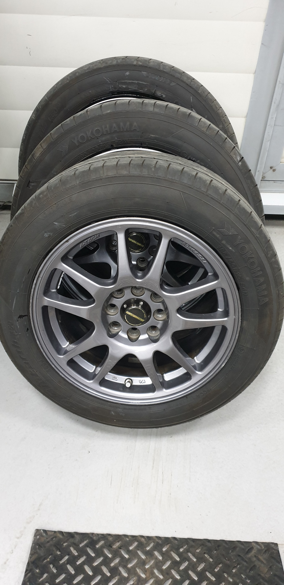 Letnie A Tech Schneider R15 Honda Fit 1 3 L 2018 Goda Na Drive2