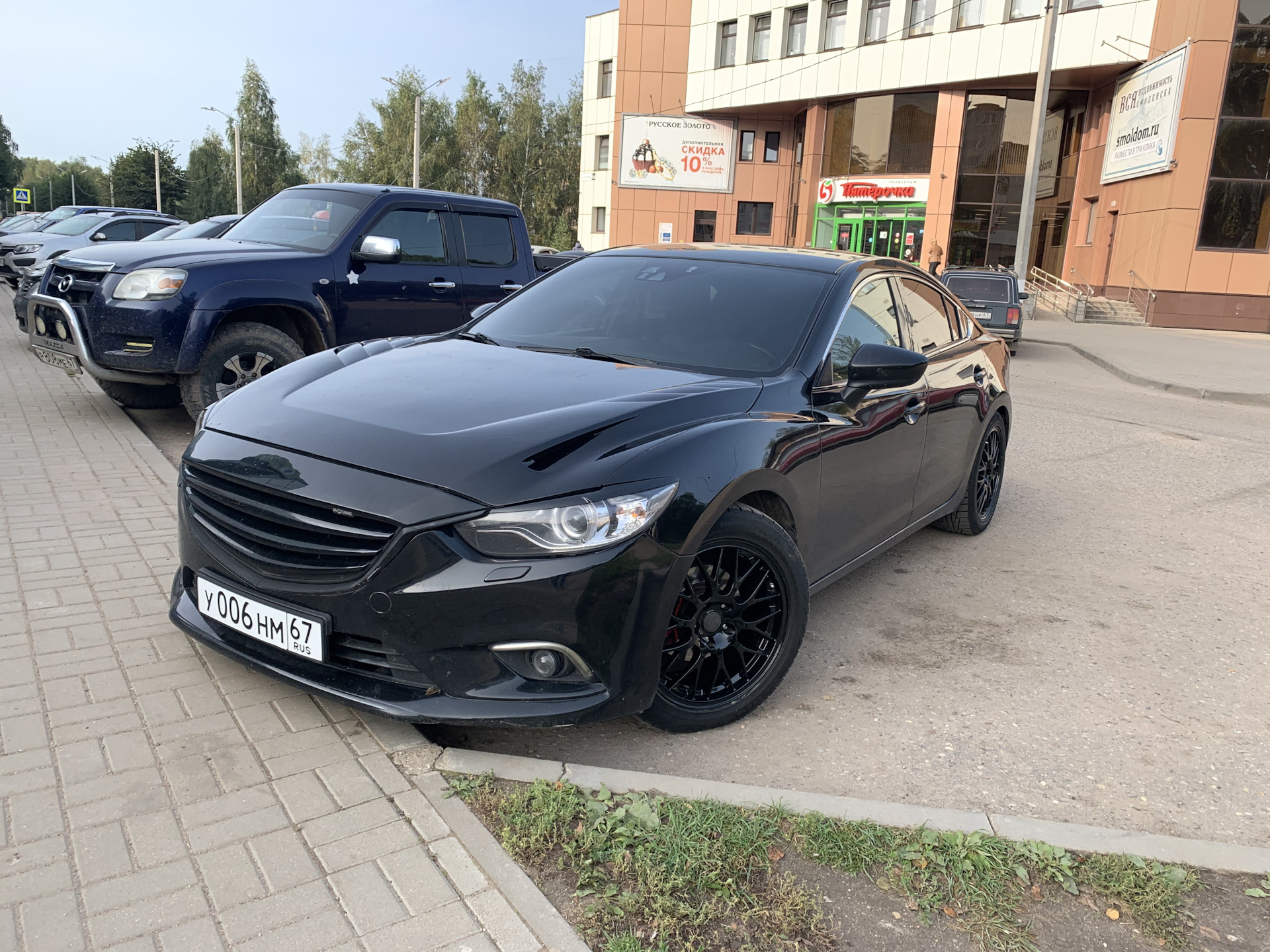 Замена r20 на r18 225/55 — Mazda 6 (3G) GJ, 2 л, 2013 года | колёсные диски  | DRIVE2