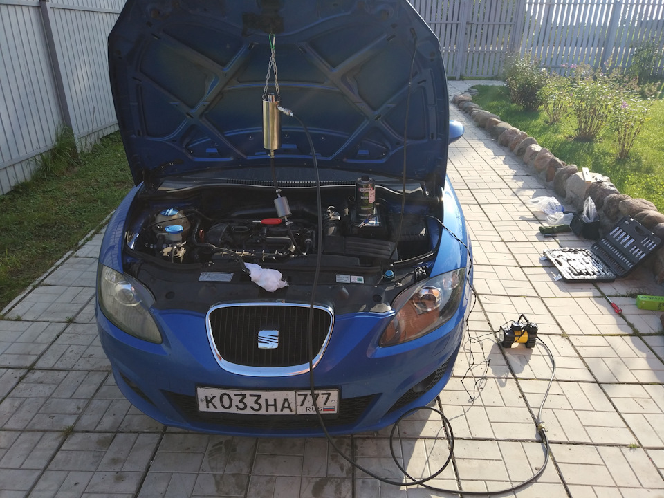 Аппарат для промывки форсунок с АЛИ (итог доработок) — SEAT Leon (Mk II ...