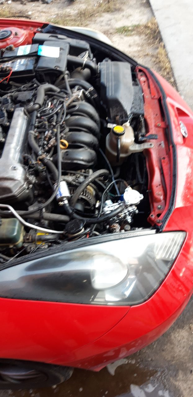 Эмульсия в бочке охлаждающей жидкости — Toyota Celica (230), 1,8 л ...