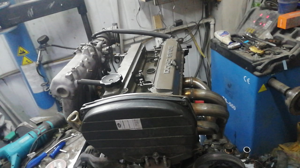 За 18 часов до запуска — Mitsubishi Lancer IX