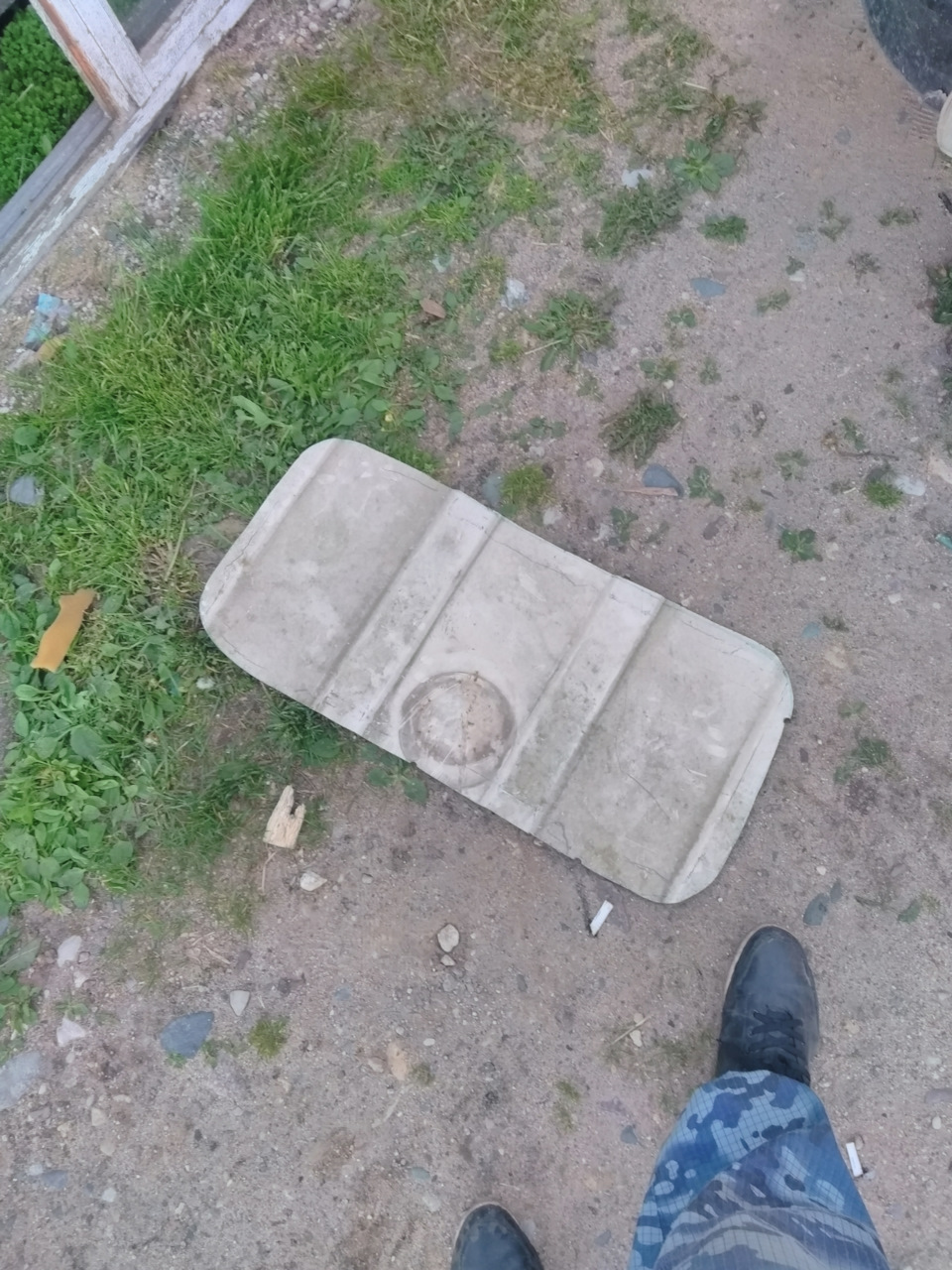 Врезка люка Газель трёхместная — ГАЗ Газель, 2,4 л, 2000 года ...