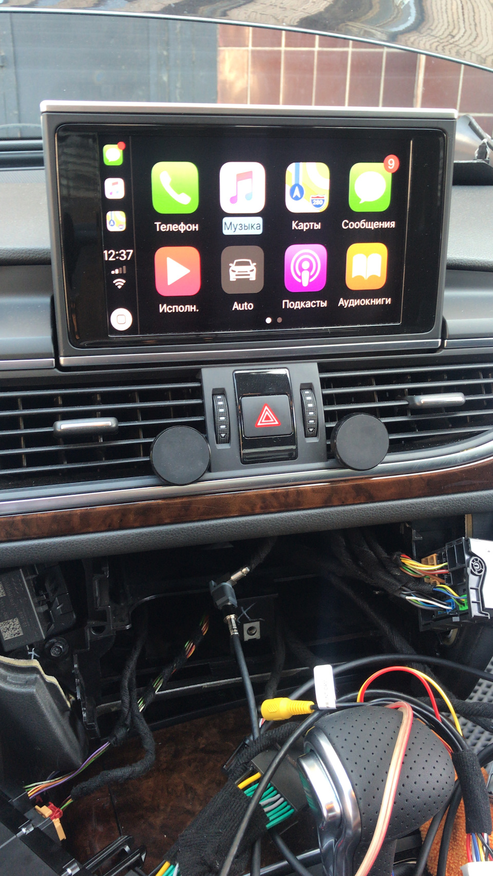 Установка apple carplay в mmi 3g plus 2011 — Audi A6 (C7), 3 л, 2011 года |  аксессуары | DRIVE2