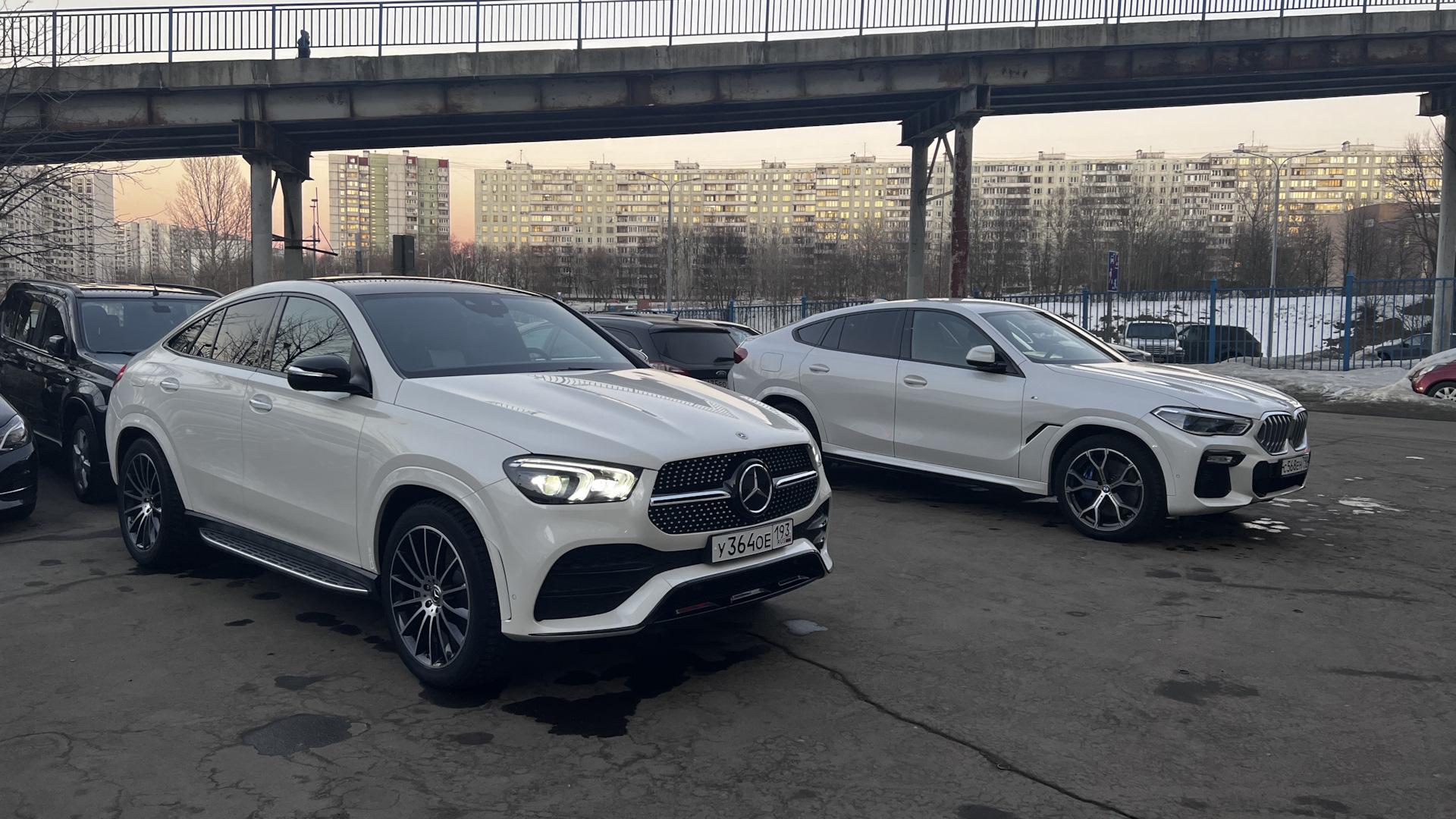 Mercedes-Benz GLE-Class Coupe (C167) 3.0 бензиновый 2021 | Бело-черная  Курва на DRIVE2