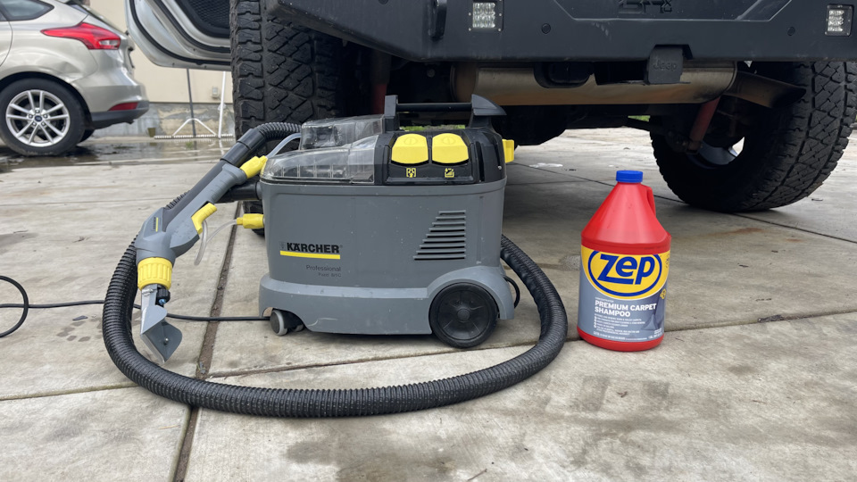 Химчистка с Karcher Professional Puzzi 8/1C. Когда чуть-чуть детейлер ...