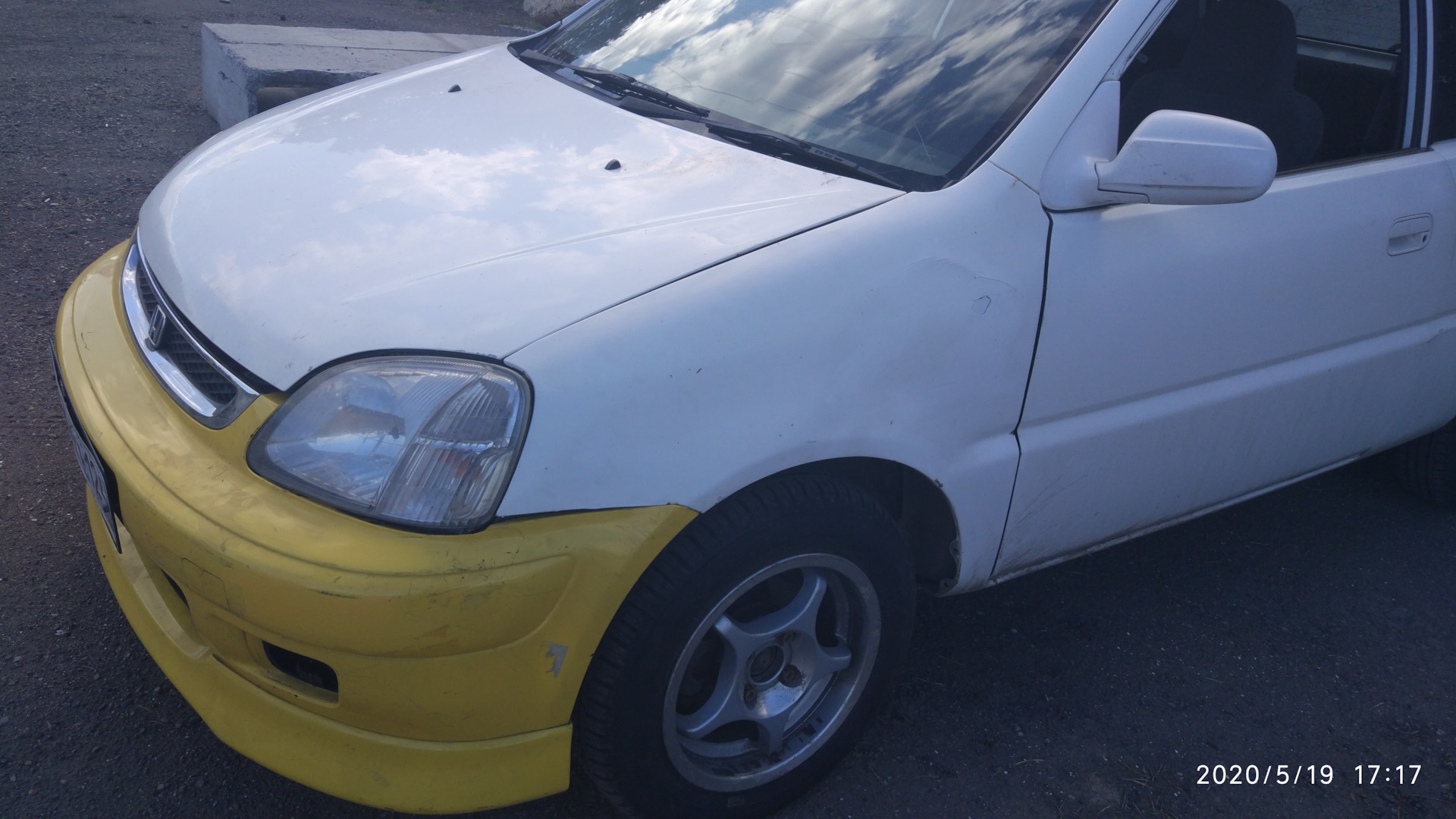 Передний бампер — Honda Logo, 1,6 л, 2000 года | стайлинг | DRIVE2