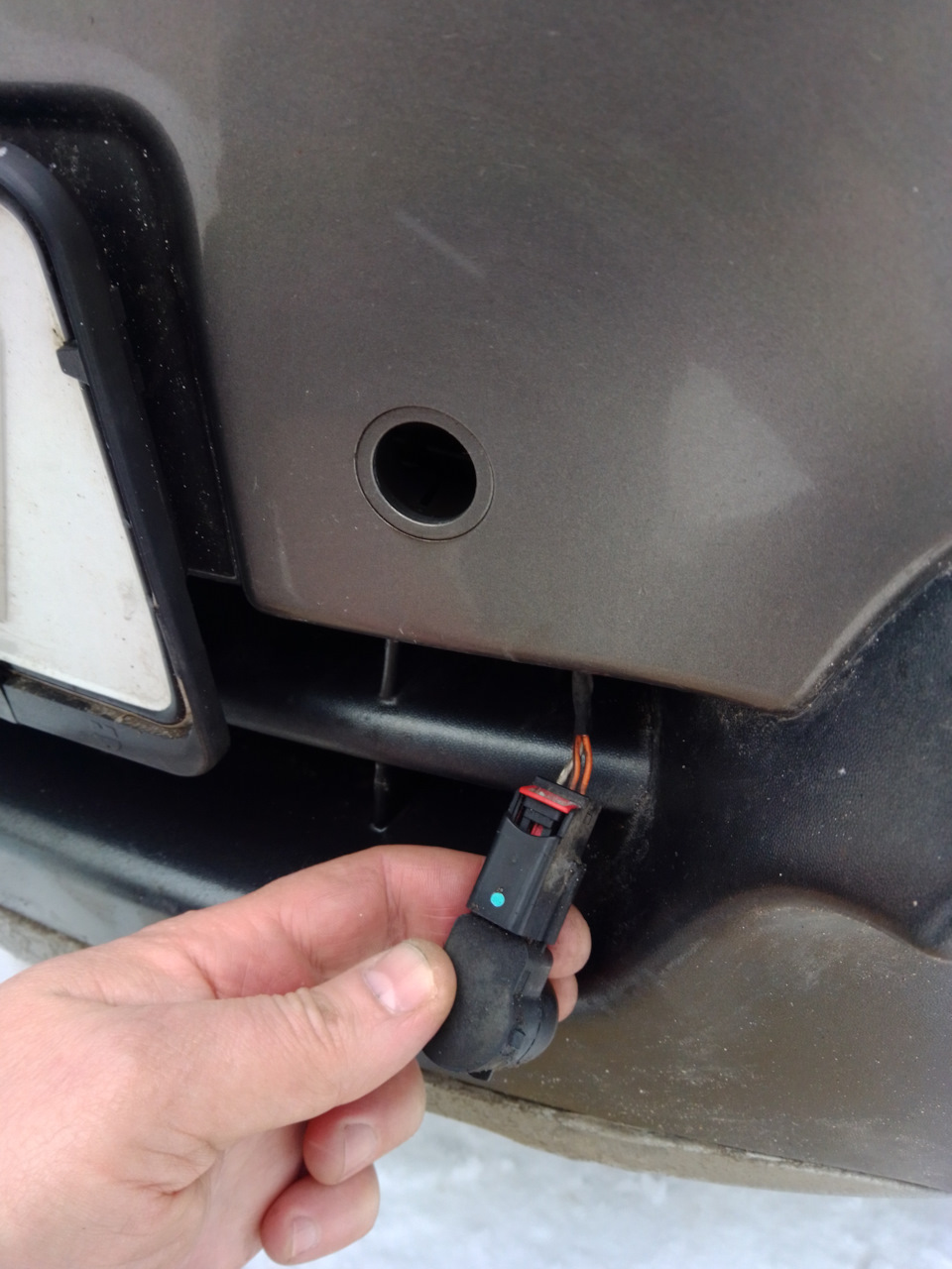 Датчик заднего хода - Lada Калина седан, 1,6 л, 2010 года запчасти DRIVE2