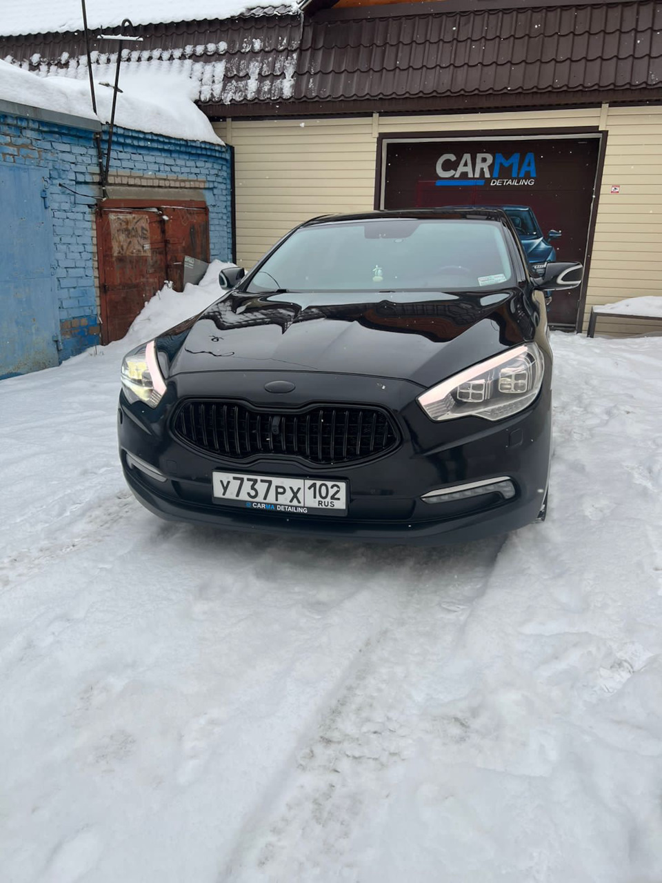 Притемняемся — KIA Quoris, 3,8 л, 2013 года | стайлинг | DRIVE2