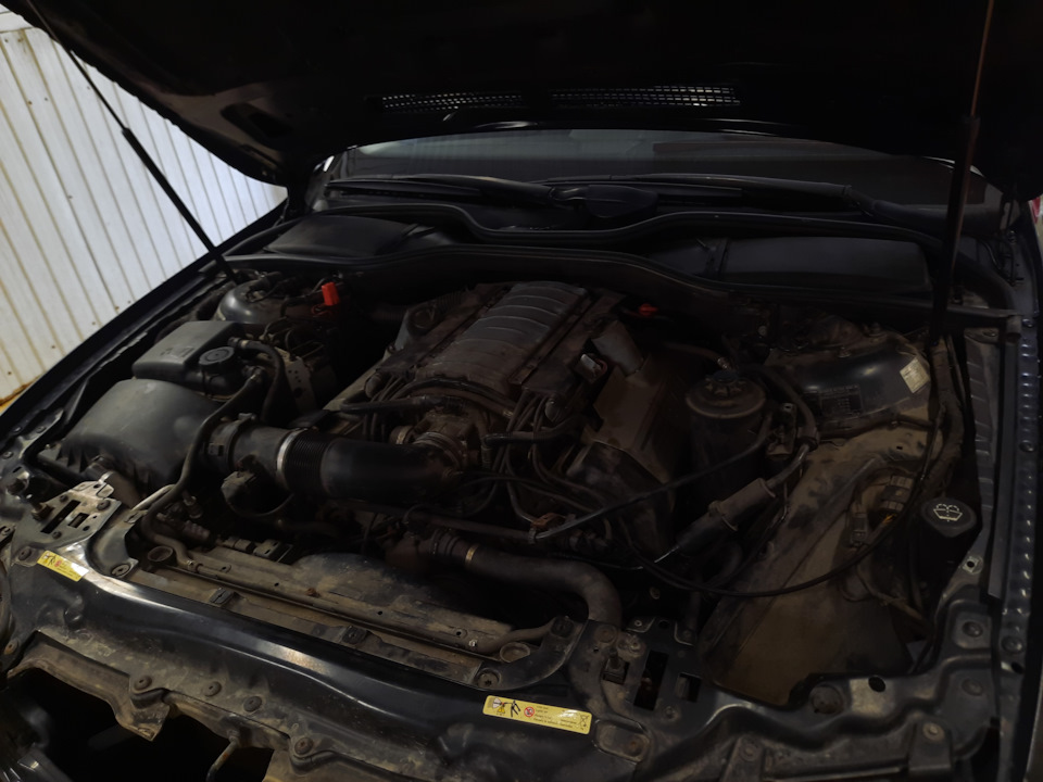 Задиры, замена свечей и мойка ДВС. В чем связь? — BMW 7 series (E65/E66 ...
